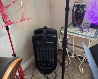 Fender portable PA system;&nbsp;"Passport Event"