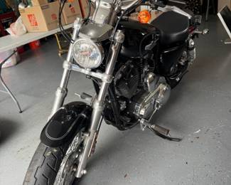 2017 Harley Davidson motorcycle model XL1200
