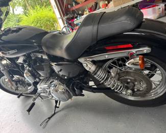 2017 Harley Davidson motorcycle model XL1200