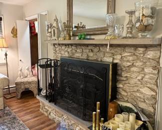 Interesting, unique home decor, homeowners were world travelers.