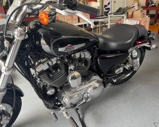 2017 Harley Davidson motorcycle model XL1200