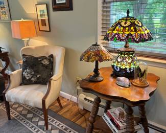 Beautiful stained glass lamp