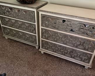 Can be used as dresser or bedside tables - set $125