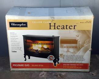 Charmglow Yellow Flame Heater Model CGL300TQ, In Original Box