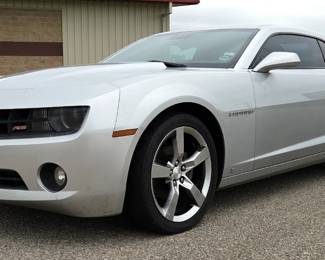 2010 Chevy Camaro 6-Speed Manual RWD Coupe Car, 3.6L V6, Miles Showing on Odometer 160197, VIN# 2G1FG1EV0A9120008, Missouri Title