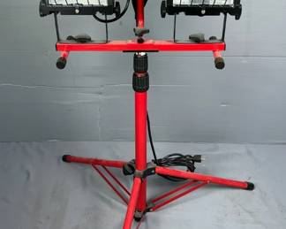Craftsman Adjustable Height Double Free Standing Work Spotlight, Model 73925