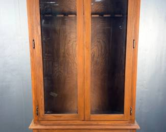 Firearm Cabinet With 8 Long Arm Placings And Lower Cabinet, 80" x 36" x 12"
