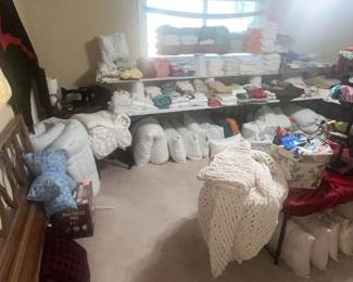 HUGE LINEN ROOM!