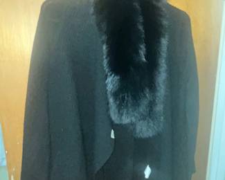 FUR-TRIMMED JACKET BY "VINCE"