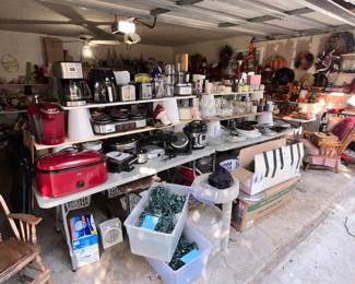 A PACKED GARAGE!