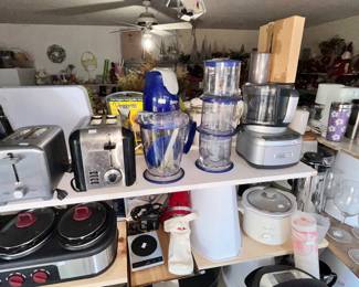 TOASTERS, CUISINART PROCESSOR
