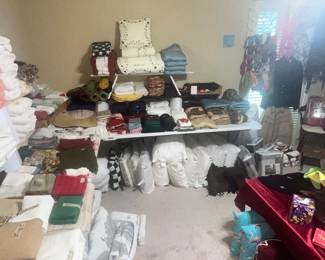 COMFORTERS, BED PILLOWS, SHEETS, WONDERFUL TOWELS!