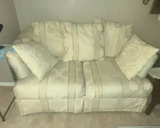 AND MATCHING LOVESEAT