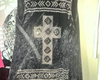 LADIE'S FRINGED "BLING" VEST