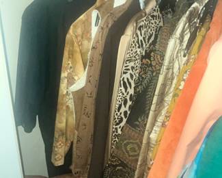 CLOSET FULL OF FINE CLOTHES