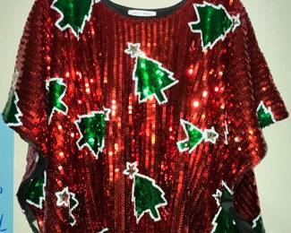 "MERRY & BRIGHT" CHRISTMAS TOP