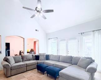Large 6 piece sectional