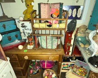 MORE DOLL TRUNKS & CRADLES