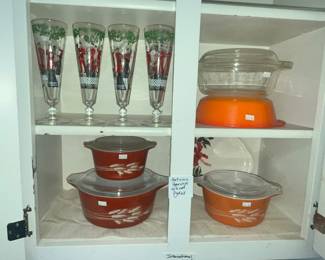 PYREX "AUTUMN HARVEST" WHEAT PATTERN