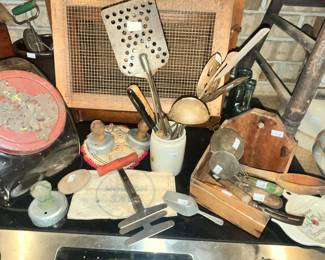 VINTAGE UTENSILS GALORE