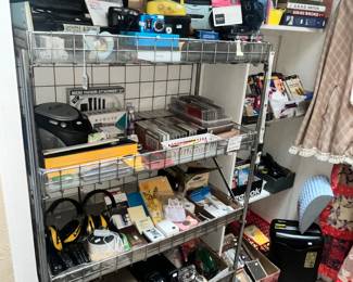 RACK FULL OF ELECTRONICS & MUSIC