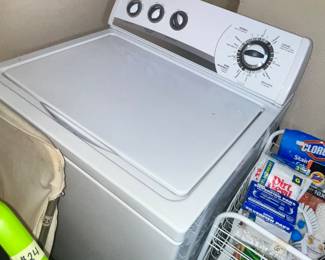 MATCHED SET WHIRLPOOL WASHER & DRYER