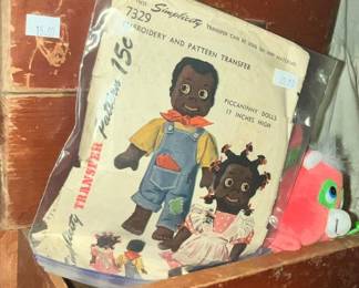 RARE - SIMPLICITY "PICCANINNY DOLLS" PATTERNS