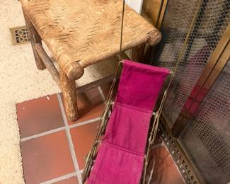 Vintage Doll Stooler