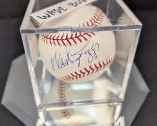 Wade Boggs Autographed Baseball