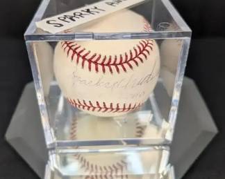 Sparky Anderson Autographed Baseball Lot B