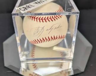 Carl Yastrzemski Autographed Baseball