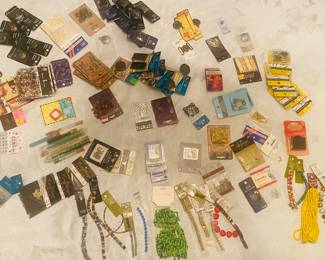 Just a small sampling of all the beading & crafting supplies available