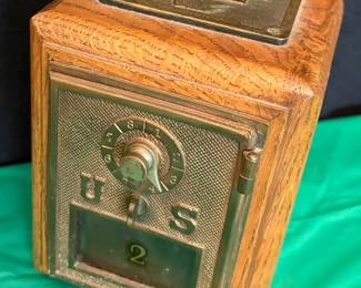 Vintage USPS Post Office Coin Bank