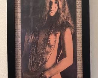 Janis Joplin Posing