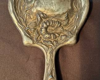 Art Nouveau Hand Mirror Antique (1890’s-1910)