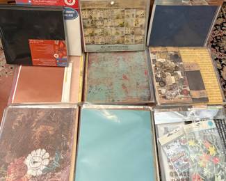 Quality Art / Craft / Scrapbook Paper & Appliqués (Jim Holtz, etc)