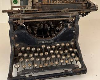 Antique Underwood Typewriter