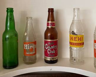 Vintage Soda Pop Bottles