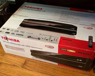 Toshiba DVD VHS Recorder Combo in Original Box