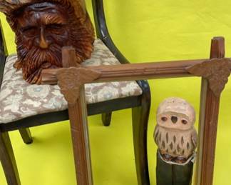 Vintage Carved Decor And More