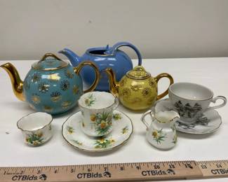Vintage MCM Hall Teapots  More