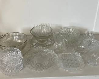 Crystal and Cut Glass Mystery Collection, Includes Gorham, Mikasa, Jeannette