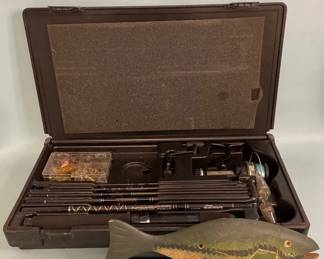 Vintage Daiwa Travel Fishing Pole And More