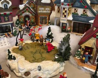 Lemax houses and figurines