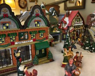 Lemax houses and figurines