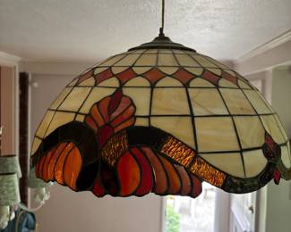 Tiffany style ceiling lamp