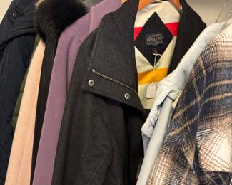 Ladies Coats XL including Pendelton & Orvis Cape