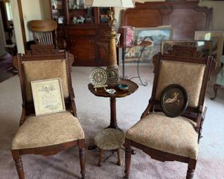 Victorian chairs