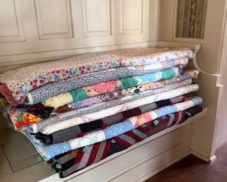 Stack of Quilts