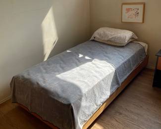 1970s custum built plaform bed